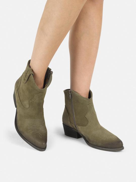 Produktbild Felmini Die Wide Cowboy-Stiefelette aus Marvin-Leder ist eine trendige und bequeme Wahl. Diese weite (41)