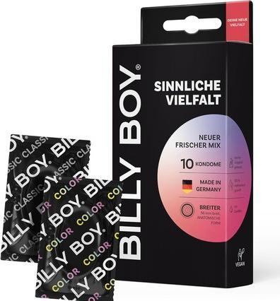 Actual product image Billyboy Billy Boy "Sensual Variety" 10 mixed condoms in a sensual condom assortment (10 pcs.)