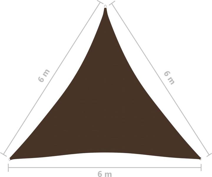 Image du produit VidaXL Voile d'ombrage (600 x 600 x 600 cm)