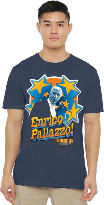 Actual product image The Naked Gun Unisex Adult It's Enrico Pallazzo T-Shirt (S)