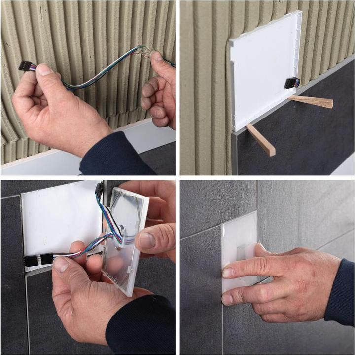 Produktbild Paulmann LumiTiles Square Basisset (RGBW, 1 cm, Indoor)