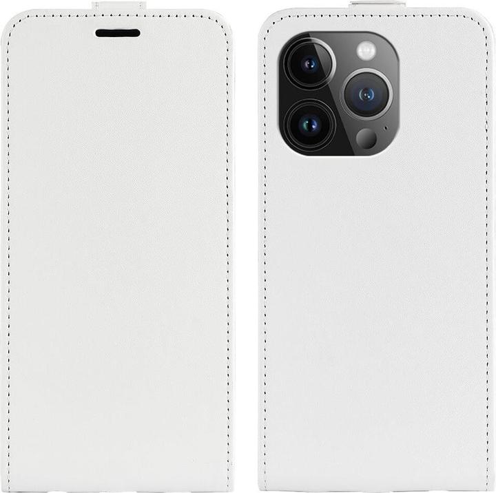 Immagine prodotto Cover-Discount iPhone 15 Pro Max - Custodia Classic Flip Bianco Verticale (Apple iPhone 15 Pro Max)