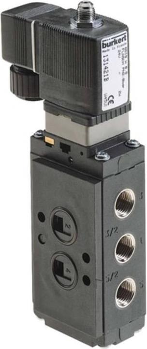 Bürkert Servogesteuertes Ventil 131424 6519 Namur 230 V/AC Gehäusematerial Polya