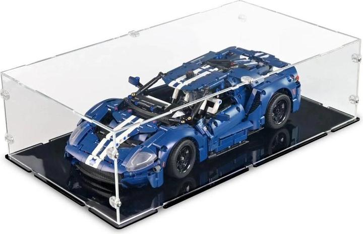 Image du produit iDisplayit Présentoir en acrylique pour LEGO® 42154 Ford GT 2022 (avec base noire)