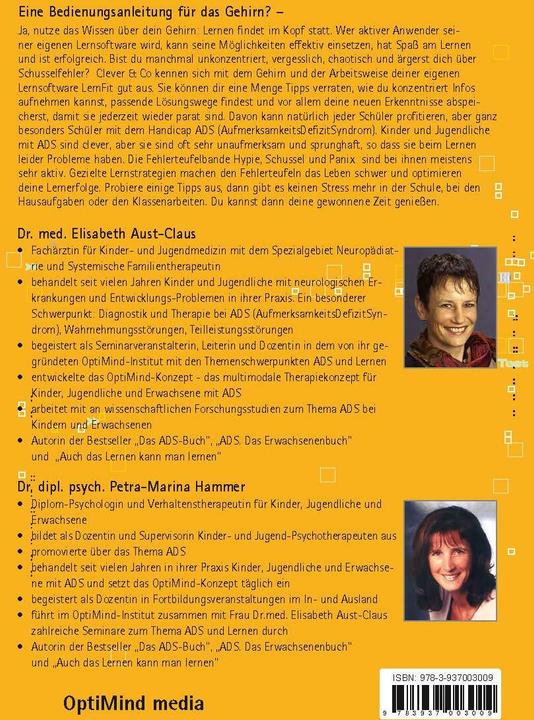 Valori nutrizionali e ingredienti ADS Topfit beim Lernen (Tedesco, Martello Petra-Marina, Elisabetta Aust-Claus, 2003)