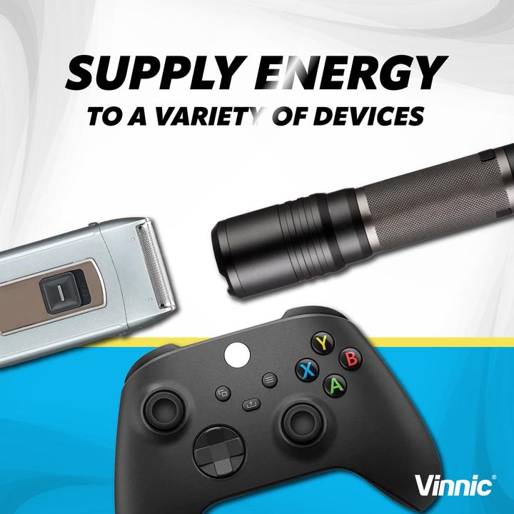 Actual product image Vinnic USB Rech. Batterie (2 pcs., 3000 mAh)