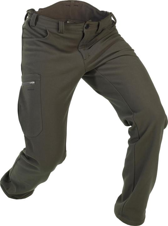 Produktbild Solognac Jagdhose Fleece warm geräuscharm grün 100 (M)