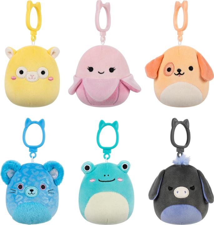 Produktbild Squishmallows - 9 cm - Clip On - Sarge Jaguar (9 cm)