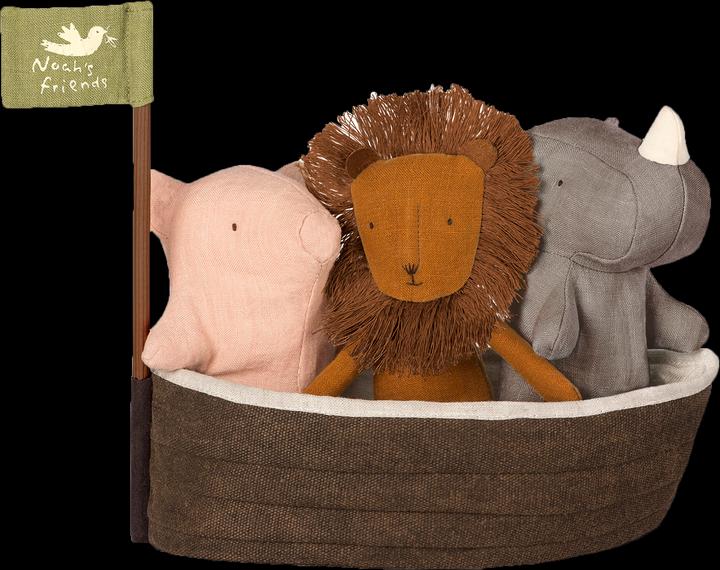 Produktbild Maileg Noahs Arche Mit 3 Tieren (22 cm)