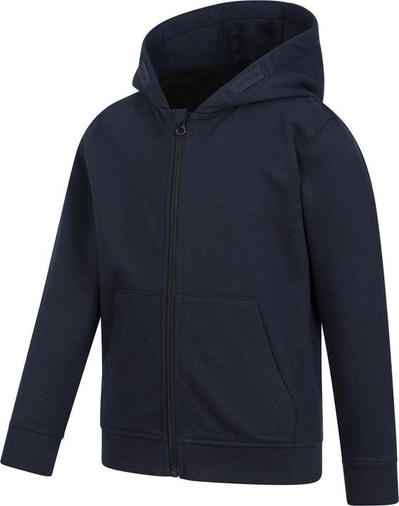 Immagine prodotto Mountain Warehouse Essentials Felpa con Cappuccio e Zip Intera Bambini (98)
