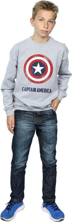 Produktbild Captain America Jungen Schild Sweatshirt (152, 158)