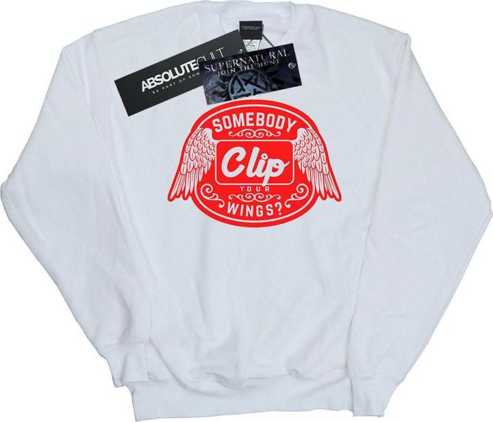 Supernatural Clip Your Wings Sweatshirt (XL)
