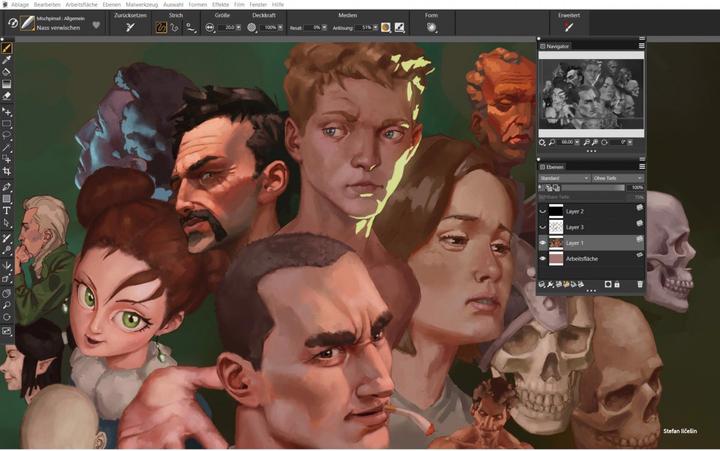 Immagine prodotto Corel Painter 2022 versione completa, scatola (1 Utente, Senza limiti)