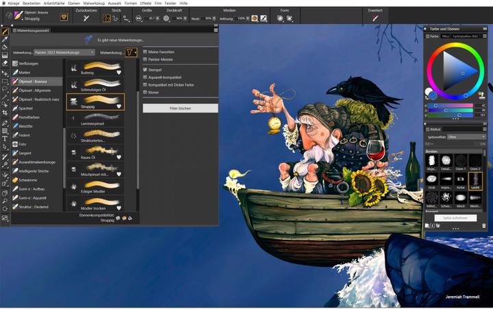 Immagine prodotto Corel Painter 2022 versione completa, scatola (1 Utente, Senza limiti)