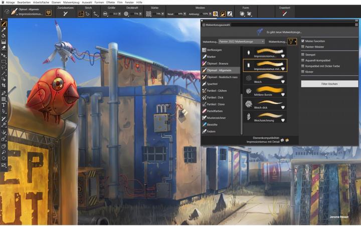 Immagine prodotto Corel Painter 2022 versione completa, scatola (1 Utente, Senza limiti)