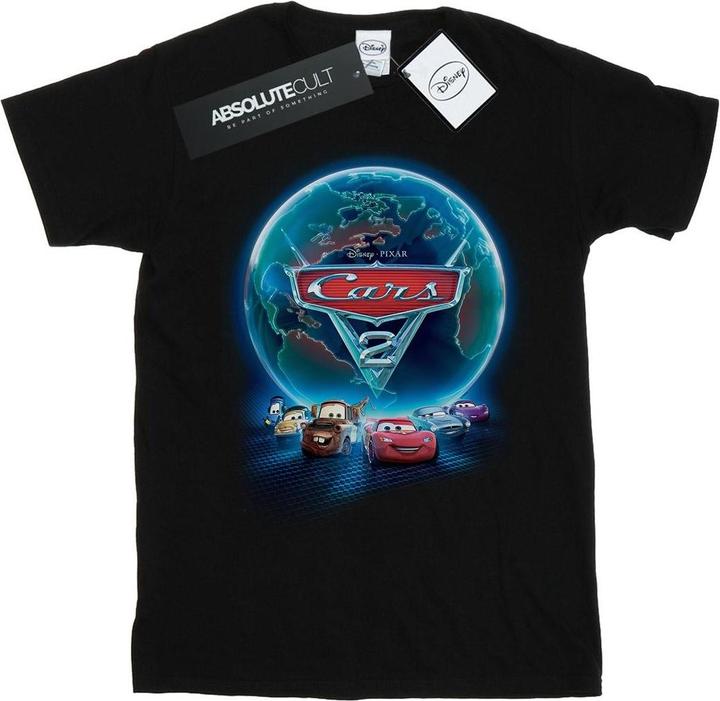 Immagine prodotto Disney Cars Globe Movie Poster Maglietta Uomo (5XL)