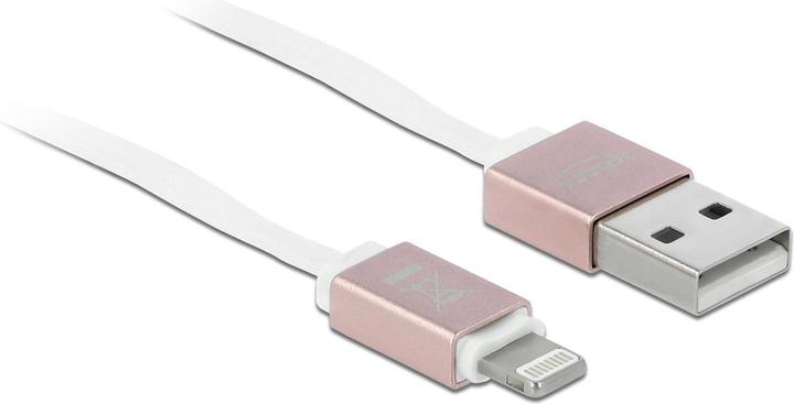 Image du produit Delock Câble USB 2.0 USB-A - Foudre avec fonction Autoroll (0.92 m, USB 2.0)