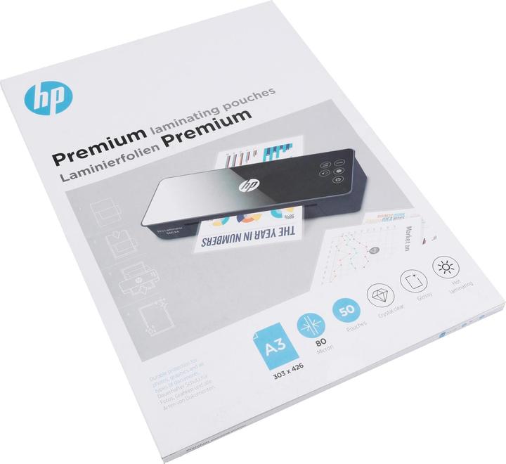 Produktbild HP Laminierfolie Everyday A3, 80 µm, 50 Stück, Glänzend (A3, 50 Stück, 80 µm)
