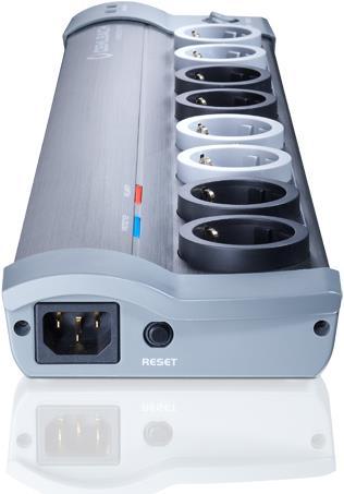 Actual product image Oehlbach Powersocket 907 Anthracite - 8-way HighEnd Schuko power strip