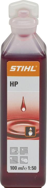 Actual product image Stihl 2-stroke engine oil (motor oil) HP 1:50 for 5 litres, content 100 ml 10 pieces (Chainsaw Sword)