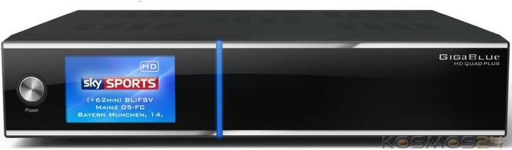 Actual product image GigaBlue HD Quad Plus (DVB-S2)
