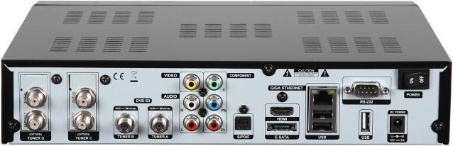 Actual product image GigaBlue HD Quad Plus (DVB-S2)