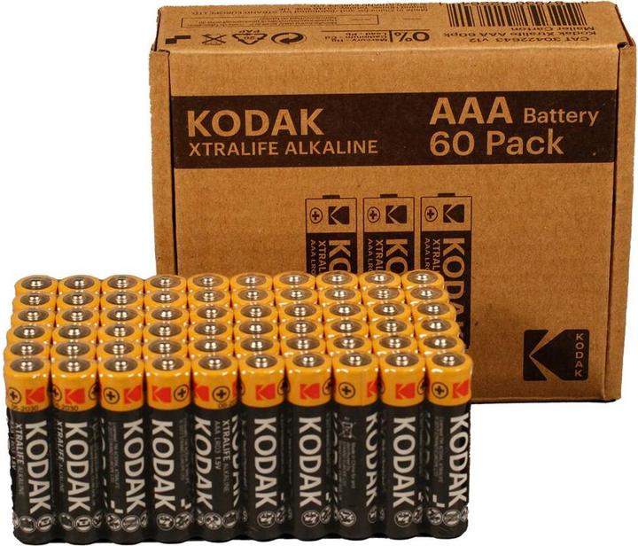 Actual product image Kodak Xtralife (60 pcs., AAA, 1050 mAh)