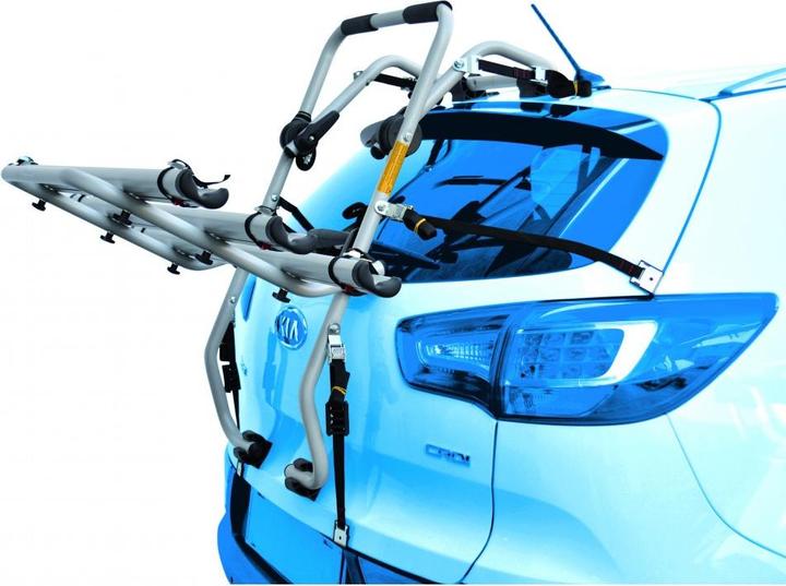 Actual product image Peruzzo Padova Alu 3 Grey Rear Bicycle Carrier for 3 BicyclesVelotrack