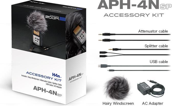 Immagine prodotto Zoom Pacchetto di accessori APH-4nSP per H4nSP (Kit accessori)