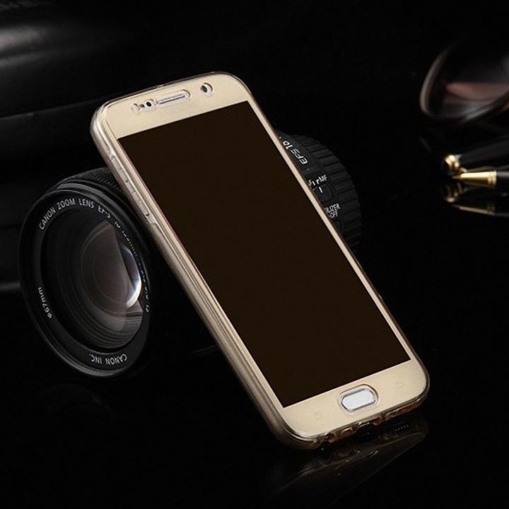 Produktbild König Design LG G4s / G4 Beat Full Body 360 Silikon Schutzhülle Handyhülle Case Hülle Gold (LG G4 Beat, LG G4s)