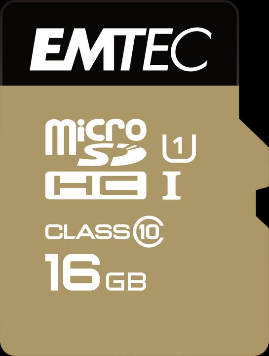 Emtec gold+ (16 GB, microSD, U1, UHS-I)