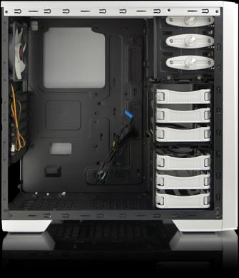 Actual product image Raijintek Agos white (ATX, mATX, Mini-ITX)