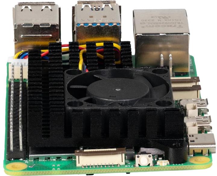 Produktbild Joy-it RB-heatsink5 Kühlkörper-Set Schwarz