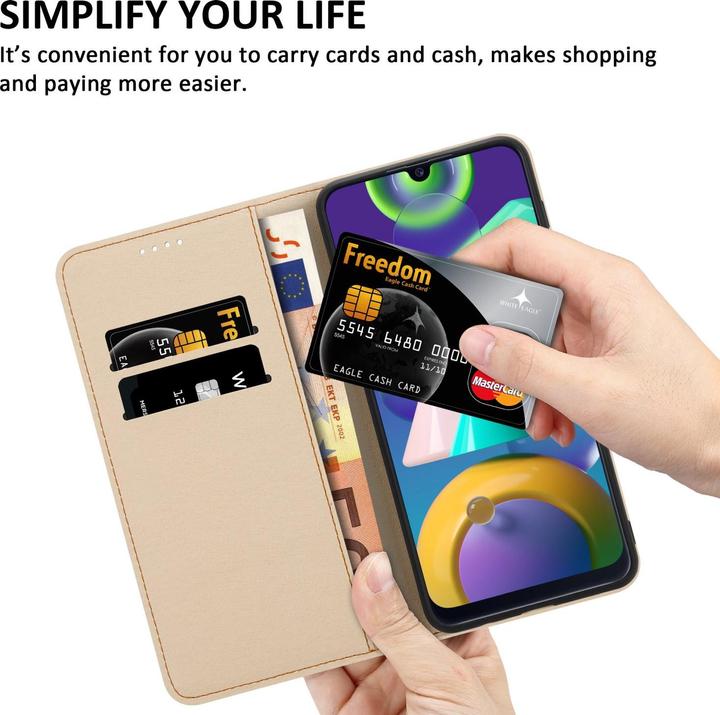 Produktbild Cadorabo Book Hülle mit Print für Samsung Galaxy M31 (Samsung Galaxy M31)