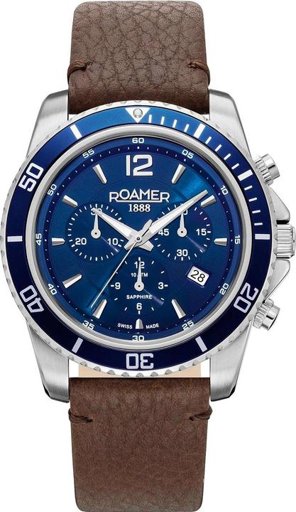 Produktbild Roamer Nautic Chrono 100 - 862837-41-45-02 (Chronograph, 43 mm)