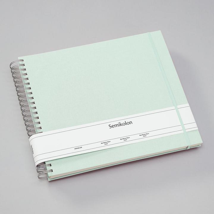 Produktbild Semikolon Fotoalbum Maxi Mucho Iceland Grün (10 x 15 cm, 9 x 13 cm, 20 x 27 cm, 11 x 15 cm, 13 x 18 cm)