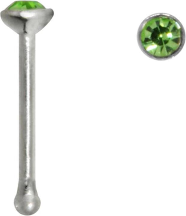Bijouteria Nasenpiercing (Edelstahl, Kristall)