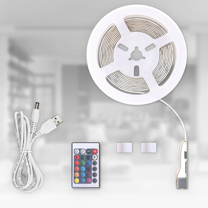 Produktbild B.K.Licht LED-Band (RGB, 300 cm, Indoor)