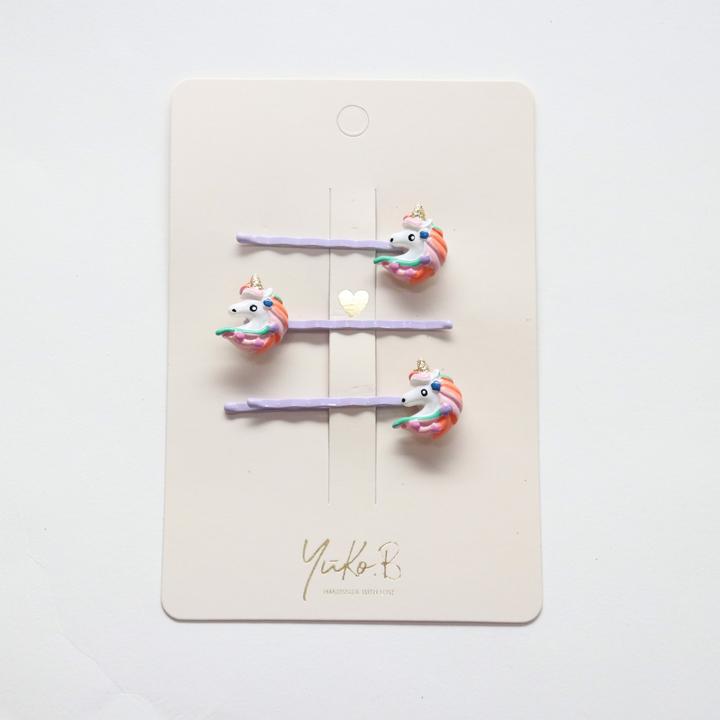 Actual product image Yuko.B Barrettes à cheveux 3 pcs. (3 pcs.)