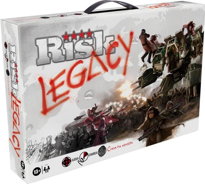 Produktbild Hasbro Spanisches Brettspiel Risk Legacy