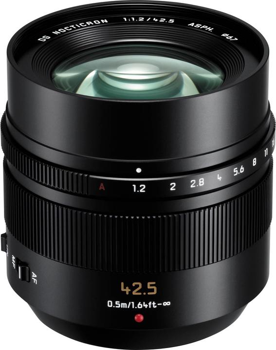 Produktbild Panasonic 42,5mm f/1.2 Leica DG Nocticron ASPH Power O.I.S. (Micro Four Thirds, Micro Four Thirds)