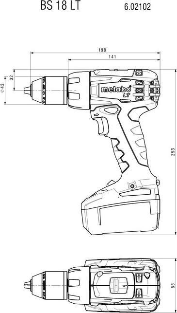 Produktbild Metabo BS 18 LT (Akkubetrieb)
