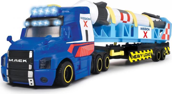 Actual product image Dickie Truck with rocket launch