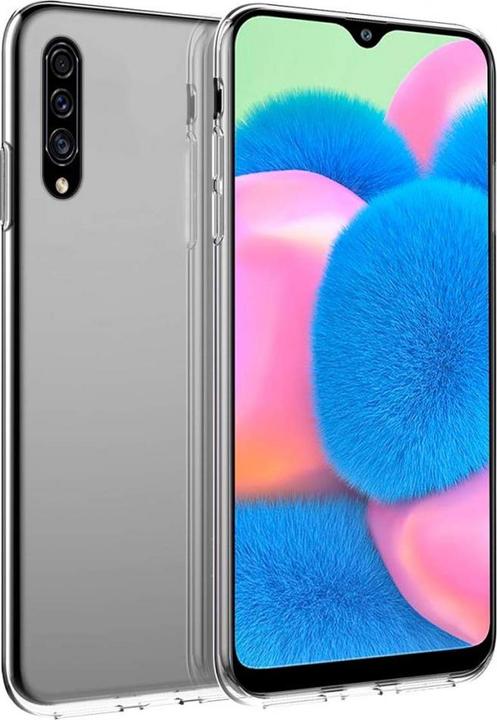 Actual product image Screenguard Samsung Galaxy A30s Flexible TPU Clear Case (Samsung Galaxy A30s)