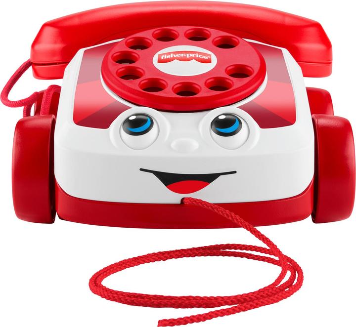 Fisher-Price Mattel 80th Anniversary Ruby Red Chatter Phone