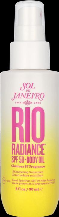 Actual product image Sol de Janeiro Rio Radiance SPF 50 Body Oil 90 ml (Sun cream face, SPF 50, 90 ml)