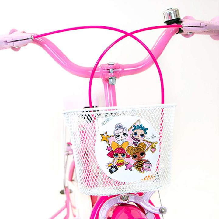 Immagine prodotto Surprise! Bicicletta per bambini LOL Surprise - Ragazza - 16 pollici - Rosa - Due freni a mano