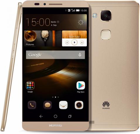 Produktbild Huawei Ascend Mate 7 (32 GB, Gold, 6", Dual SIM, 13 Mpx, 4G)