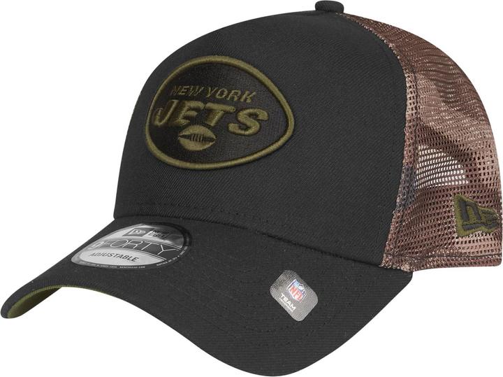 Image du produit New Era Snapback Trucker Cap - New York Jets wood camo (Taille unique)