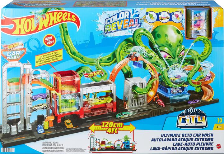 Actual product image Hot Wheels Ultimate Octo Car Wash